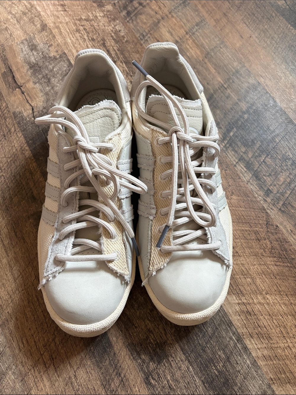 adidas Women’s Cream/White Low-Top Sneakers
